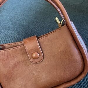 Anthropologie Brown Mini Bag